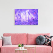 Euphoric Wilds Watercolor Print Leinwanddruck (Insitu (Wohnzimmer))