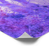 Euphoric Wilds Watercolor Print Poster (Ecke)