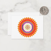 Euphorie Mitteilungskarte (Vorderseite/Rückseite Beispiel)