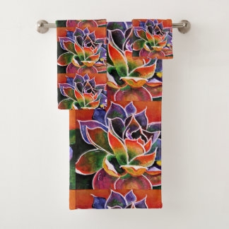 Euphorische Agaven-Bad-Tücher Badhandtuch Set