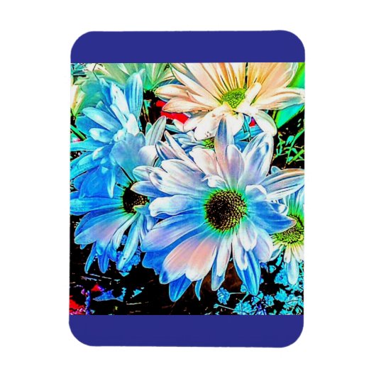 Euphorische Blumen Magnet (Vertikal)