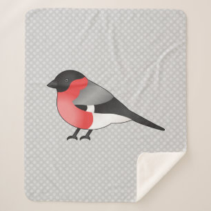 Eurasian Bullfinch Cartoon Bird Illustration Gray Sherpadecke