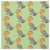 Eurasian Hoopoe (Upupa epops) Stoff (Muster)