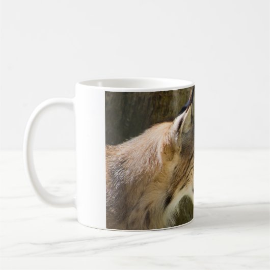 Eurasian Lynx Kaffeetasse (Links)