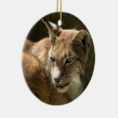 Eurasian Lynx Keramik Ornament (Rechts)
