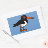 Eurasian Oystercatcher Rechteckiger Aufkleber (Umschlag)