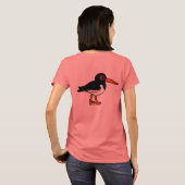 Eurasian Oystercatcher T-Shirt (Schwarz voll)
