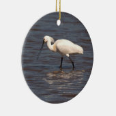 Eurasian Spoonbill Keramik Ornament (Rechts)