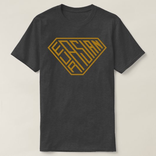 Eurasian SuperEmpowered Shield Gold T-Shirt (Design vorne)