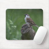 Eurasian Tree Sparrow Mousepad (Mit Mouse)