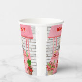 Eurasier Dog Valentine's Day Kissing Booth Pappbecher (Rechts)