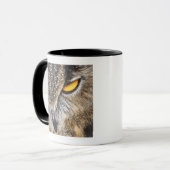 Eurasier-Eagle-Eule (Bubo Bubo) Tasse (Vorderseite Links)