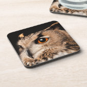 Eurasier-Eagle-Eule Untersetzer (Linke Seite)