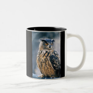 Eurasier-Eagle-Eule Zweifarbige Tasse