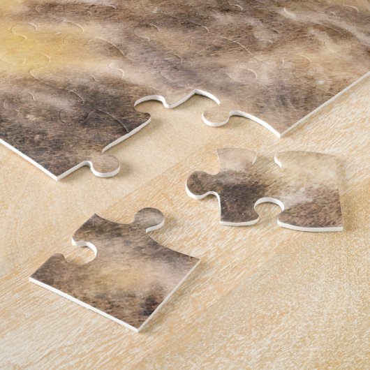 Eurasier-Eagle-Schmutz-Eule Puzzle (Seite)