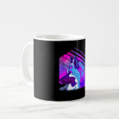 Eurasier Head Eurasian Dog Kaffeetasse (Vorderseite Links)