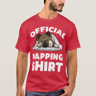 Eurasier Hund schlafend Eurasischer Hund Retro-Fre T-Shirt