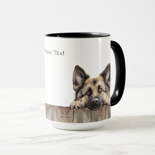 Eurasier Hund Tasse (VorderseiteRechts)