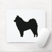 eurasier Silo black.png Mousepad (Mit Mouse)