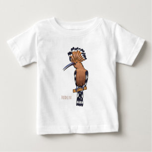 Eurasische Vogelscheuche-Cartoon Baby T-shirt