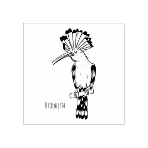 Eurasische Vogelscheuche-Cartoon Gummistempel