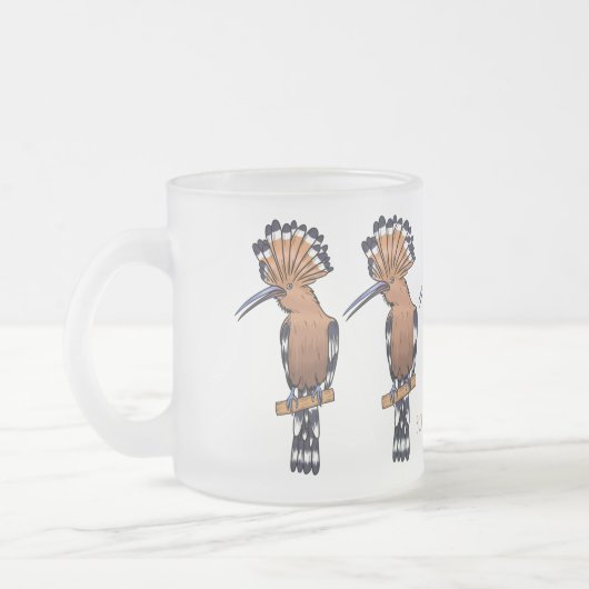 Eurasische Vogelscheuche-Cartoon Mattglastasse (Links)