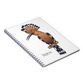 Eurasische Vogelscheuche-Cartoon Notizblock (Rechte Seite)