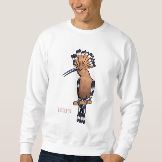 Eurasische Vogelscheuche-Cartoon Sweatshirt (Vorderseite)