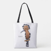 Eurasische Vogelscheuche-Cartoon Tasche (Rückseite)