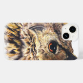 Eurasischer Adler Schlechtes Kunstwerk Aquarell Case-Mate iPhone Hülle (Rückseite (Horizontal))