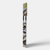 Eurasischer Adler Wasserfarbkunst braun Case-Mate iPhone Hülle (Rückseite / Rechts)