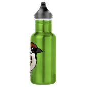 Eurasischer Baum-Spatz Edelstahlflasche (Rechts)