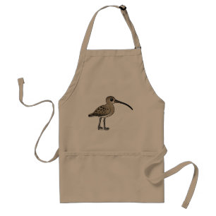 Eurasischer großer Brachvogel Schürze