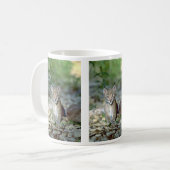 Eurasischer Luchs, junges Kätzchen Kaffeetasse (Vorderseite Links)