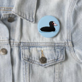 Eurasisches Blässhuhn Button (Beispiel)