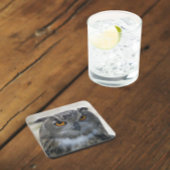 Eurasisches Eagle Owl-Foto Untersetzer