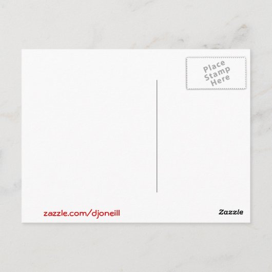 Euratian Dove on Maple Tree Postkarte (Rückseite)