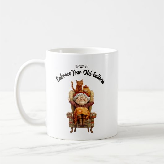 Eure alte Ladlichkeit einprägen Kaffeetasse (Links)