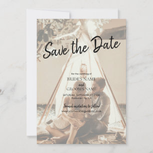 Eure eigenen Fotos verblasst Hochzeit Save The Date