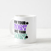 Eure Geschichte, Eure Ehre Kaffeetasse (Vorderseite Links)