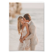 Eure Hochzeit 5x7 Fotodruck (Vorne)