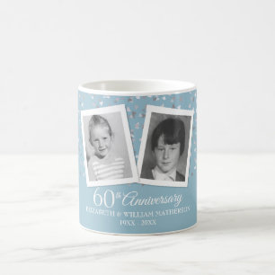 Eure Kinderfotos zum 60. Hochzeitstag Kaffeetasse