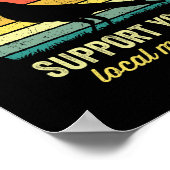 Eure lokalen Mordkrähen vor Bros Funny Hallowee Poster (Ecke)