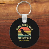 Eure lokalen Mordkrähen vor Bros Funny Hallowee Schlüsselanhänger (Vorderseite)