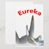 Eureka Briefpapier (Vorne/Hinten)
