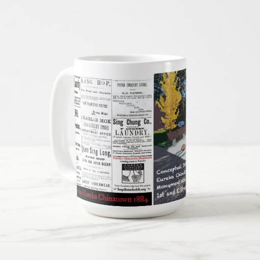 Eureka Chinatown 1884 Tasse (Vorderseite Links)