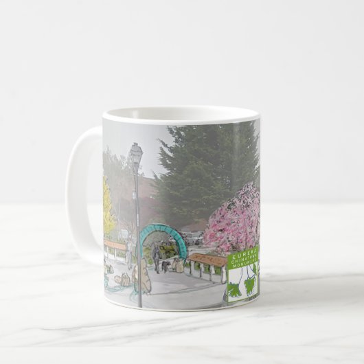 Eureka Chinatown 1884 und 2024 Kaffeetasse (Vorderseite Links)