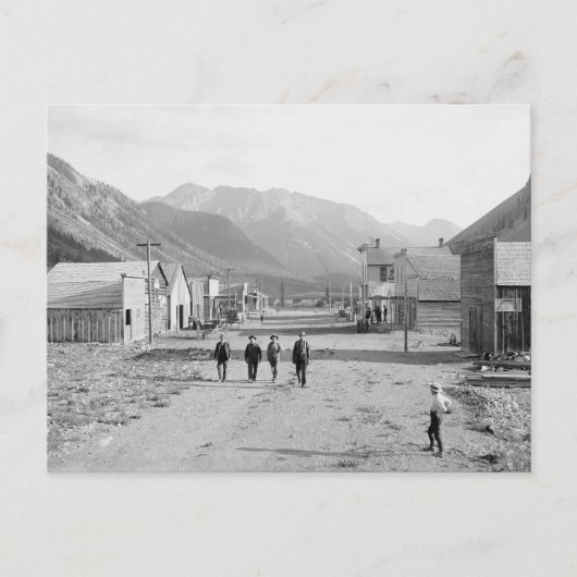 Eureka Colorado, 1900 Postkarte (Vorderseite)