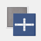 Eureka-Flagge Magnet (Vorderseite/Rückseite)