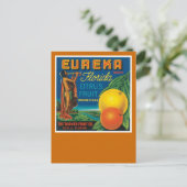 Eureka Florida Citrus Fruit Postkarte (Stehend Vorderseite)